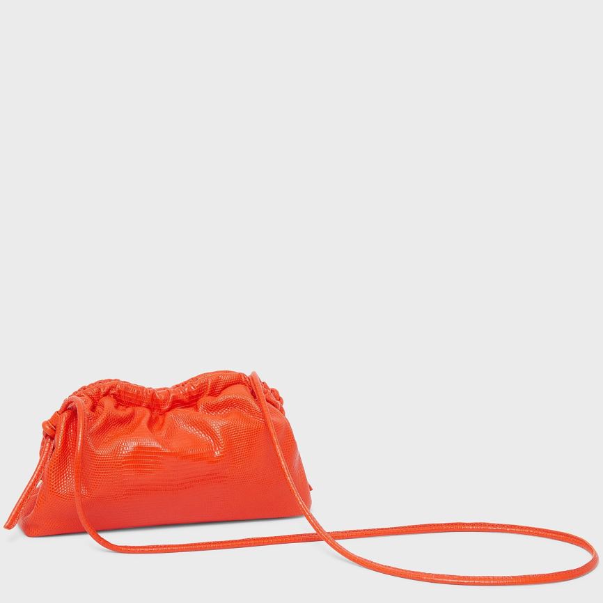 Women's Mansur Gavriel Mini Cloud Clutch Bags Red | AU 5962WS